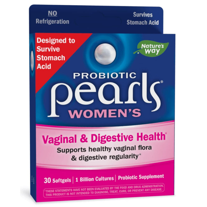 Nature's Way Probiotic Pearls Women's, 1 Billion Live Cultures, 30 Softgels - NewNest Australia