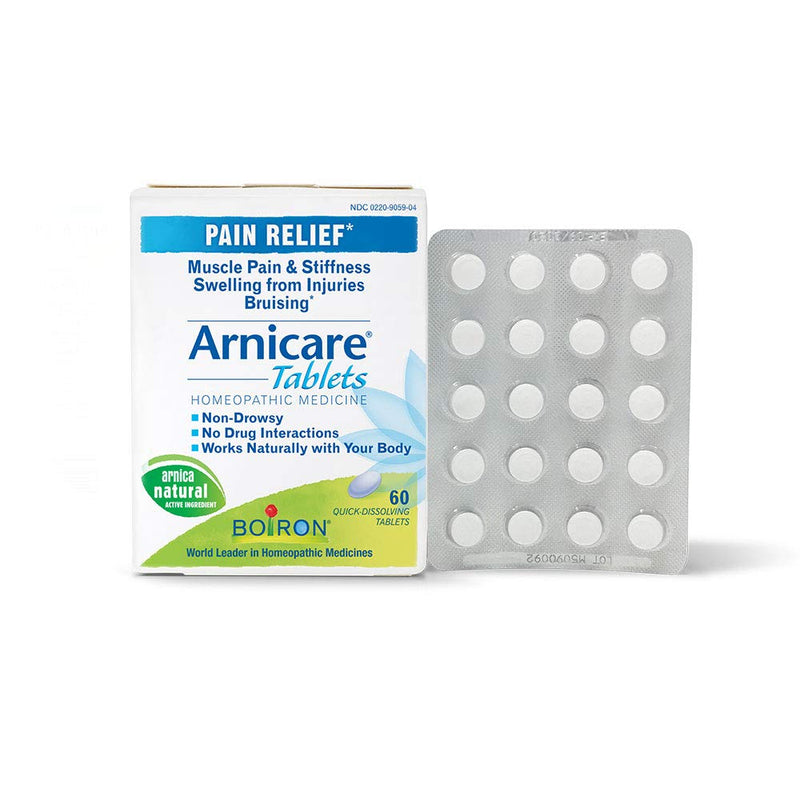 Boiron Arnicare, 60 Tablets, Homeopathic Medicine for Pain Relief 60 Count (Pack of 1) - NewNest Australia