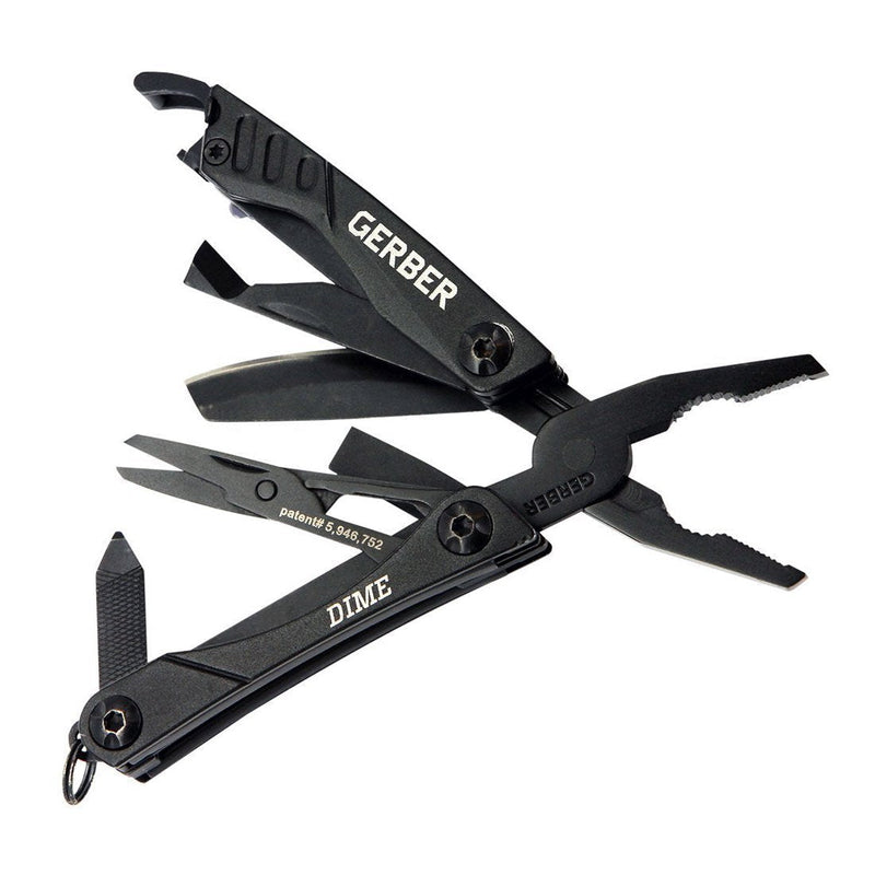 Gerber 30-000469 Dime Mini Multi-Tool, Black - NewNest Australia