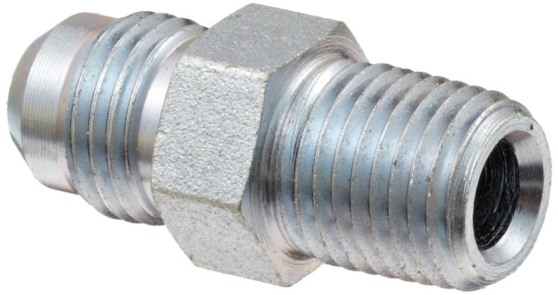 Dixon 2404-6-4 Zinc Plated Steel Hydraulic Fitting, Adapter, 9/16"-18 NPT Male JIC 37 Degree Flared x 1/4"-18 NPTF Male 9/16" NPT male x 1/4" NPT Male - NewNest Australia