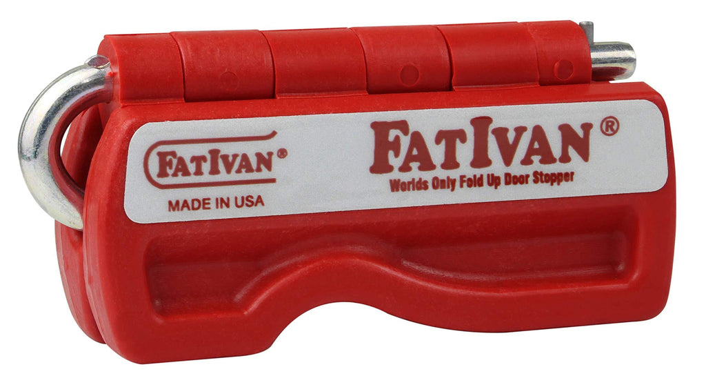 The Original FatIvan Fold Up Door Chock with Magnet - Red 1 - NewNest Australia