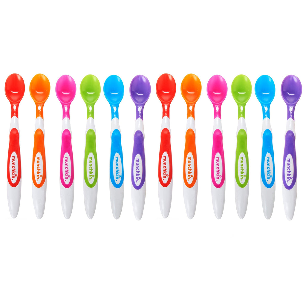 Munchkin 12 Piece Soft-Tip Infant Spoons 12pk Spoons - NewNest Australia