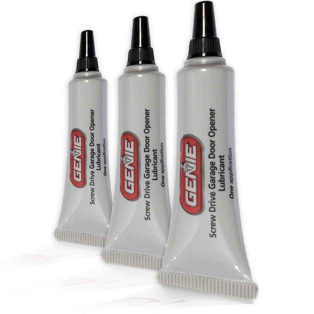 Genie Screw Drive Lube – Reduce Noise with Only Recommended Lubricant Garage Door Openers, 0.25 oz. Each (3 Pack) -GLU-R, 9.00in. x 7.00in. x 0.60in, Original Version 9.00in. x 7.00in. x 0.60in. - NewNest Australia