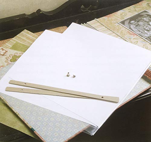 K&Company Post Bound Page Protectors Drawing Pad, 12 by 12-Inch, 10/Pack - NewNest Australia
