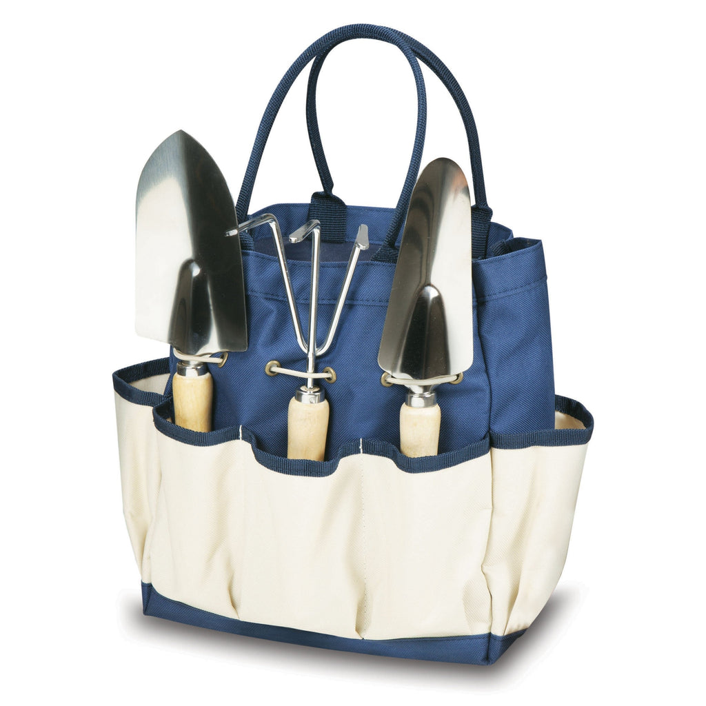 ONIVA - a Picnic Time Brand Garden Tote with Tools Large Navy/Cream - NewNest Australia