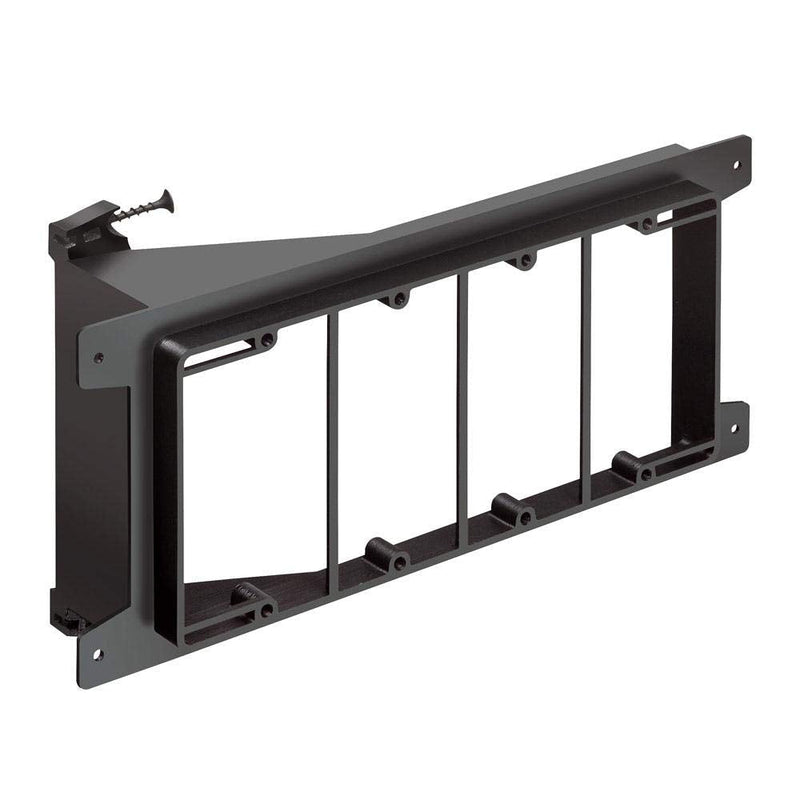 Arlington Industries AALVSx-AALVS4 Low Voltage Mounting Bracket44; Screw-On44; 4 Gang - NewNest Australia