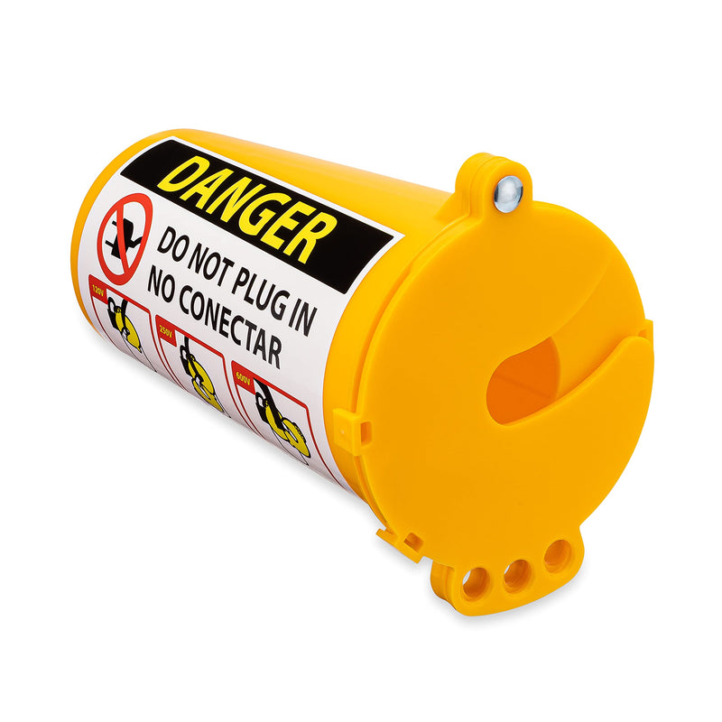 ZING 7100 RecycLockout Lockout Tagout, Large Plug Lockout, Recycled Plastic 1 - NewNest Australia