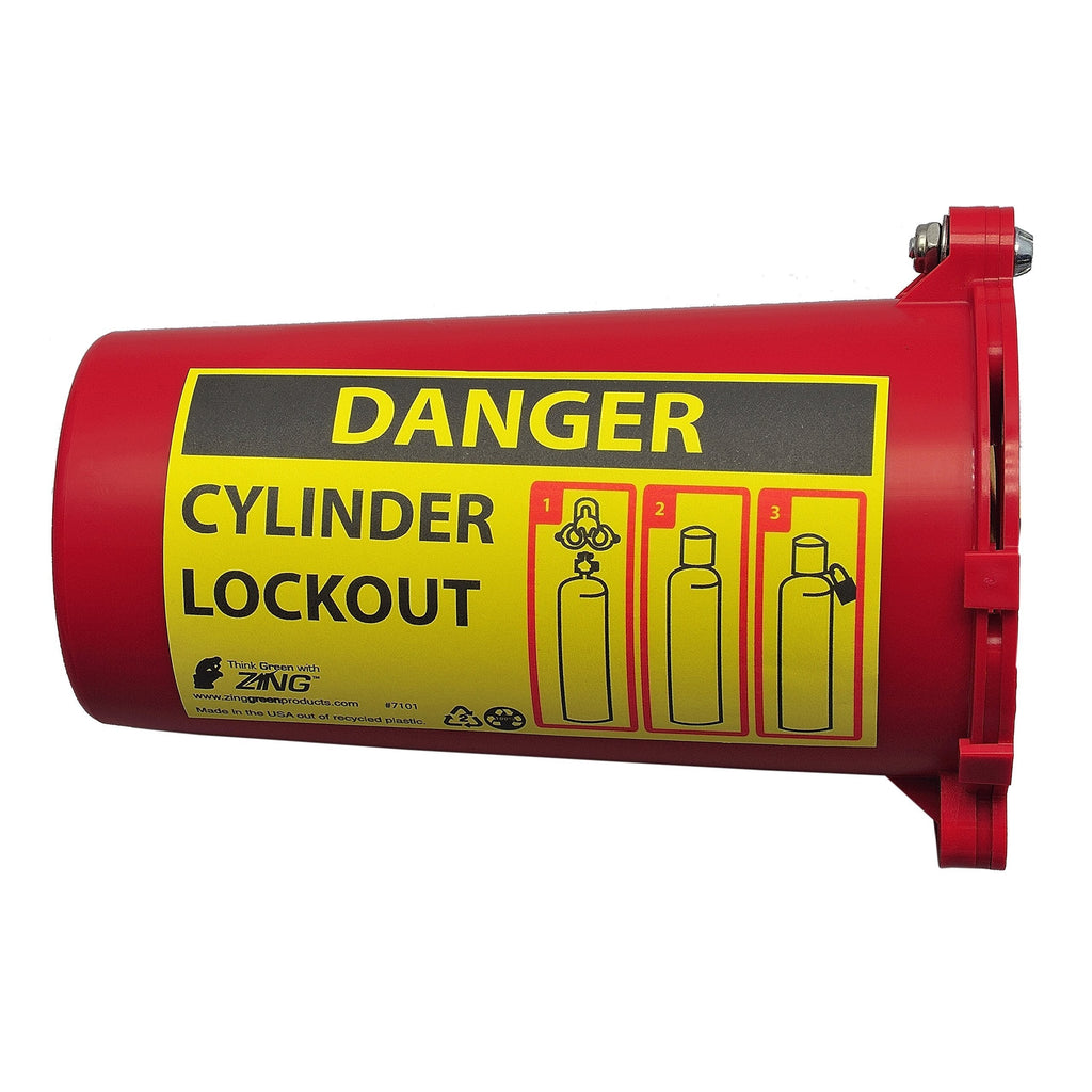 ZING 7101 RecycLockout Lockout Tagout, Cylinder Lockout, Recycled Plastic - NewNest Australia