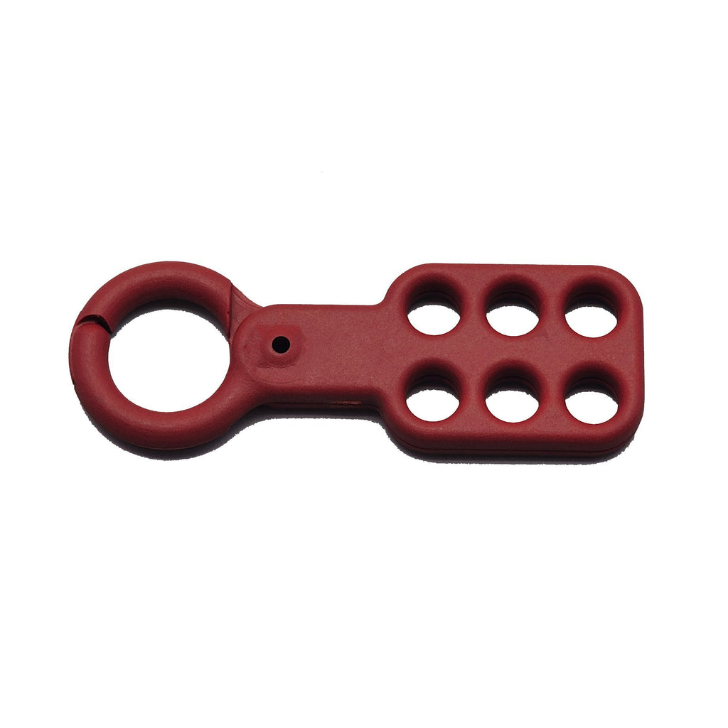 ZING 7108 RecycLockout Lockout Tagout Hasp, 1 Inch Recycled Plastic 1 inches Inside Jaw Diameter - NewNest Australia