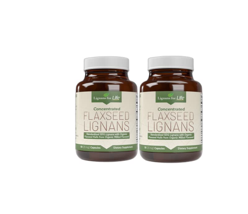 Lignans For Life Flaxseed Lignans, 90 capsules, 2 Pack - NewNest Australia