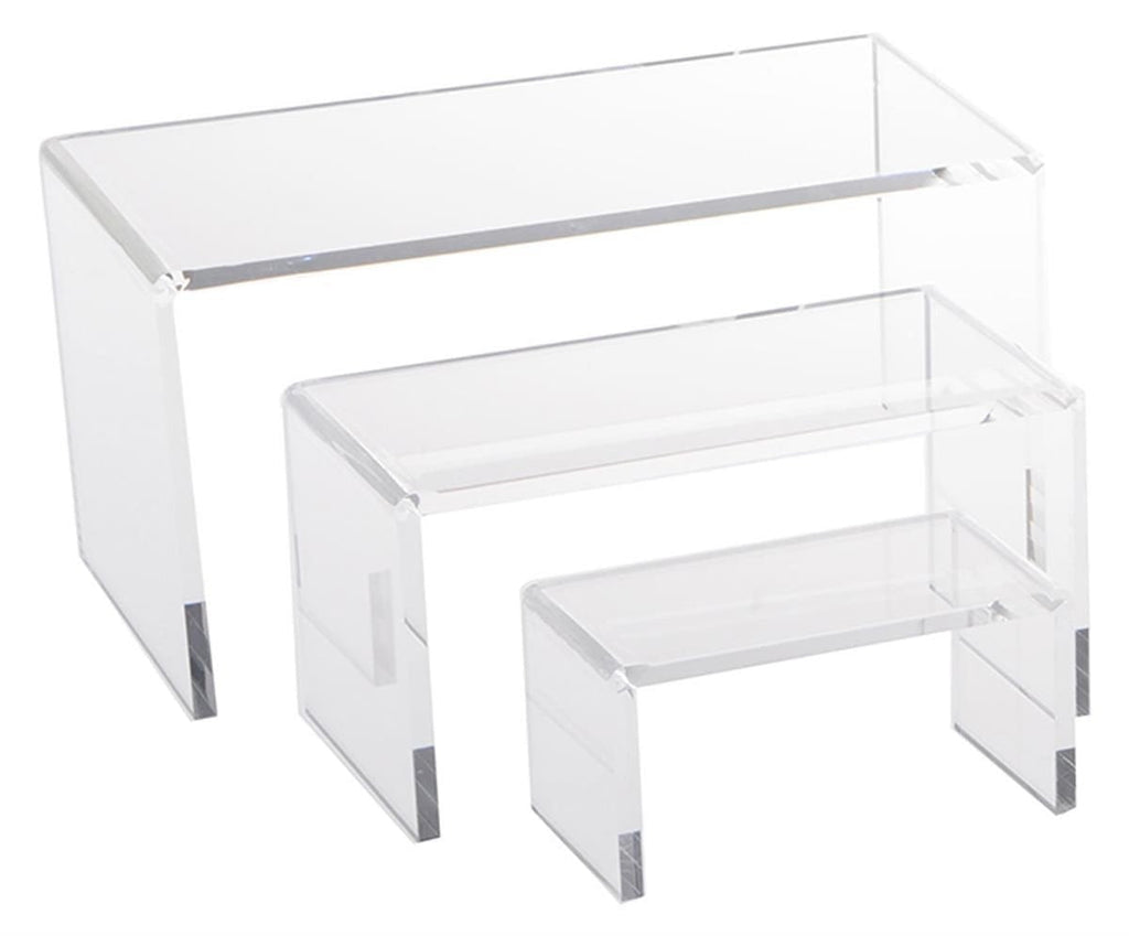 NewNest Australia - 3 Piece Acrylic Riser Set 