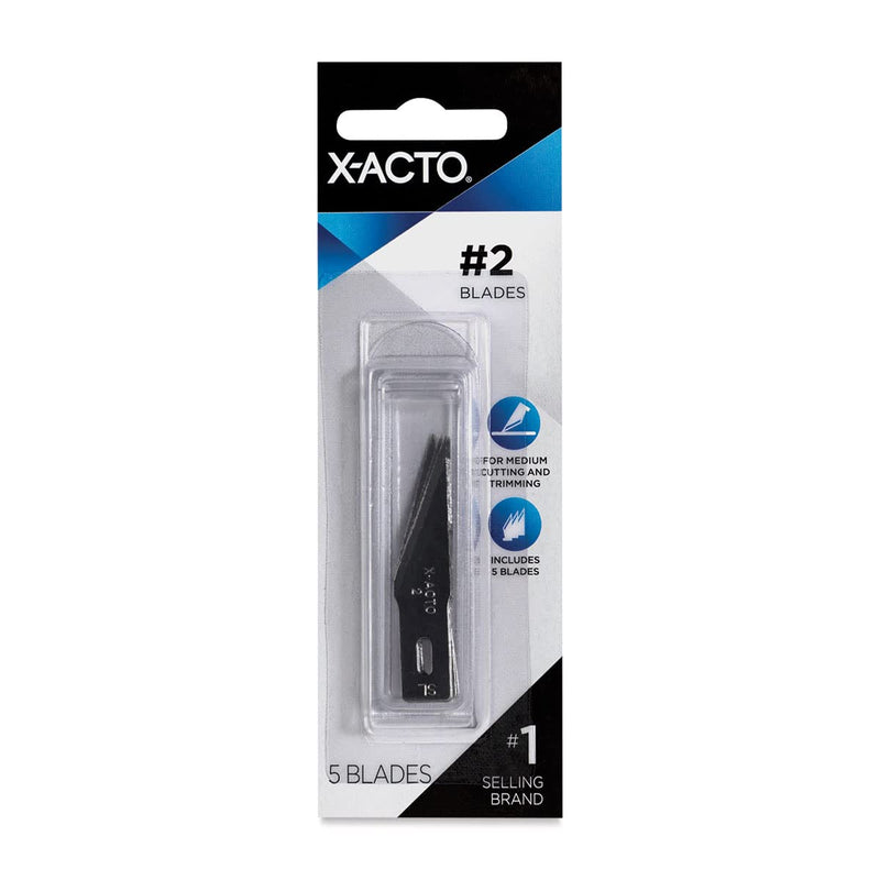 X Acto X202 5 Pack No. 2 Large Fine Point Blade - NewNest Australia