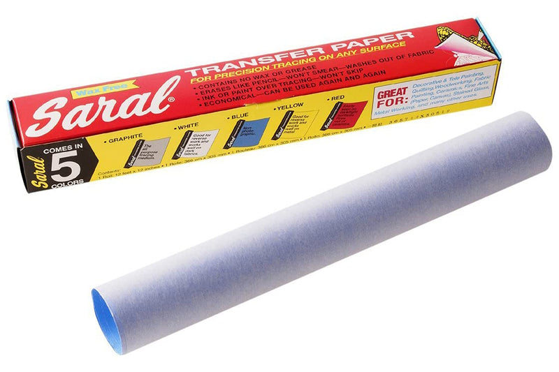 Saral Transfer (Tracing) Paper Roll 12-inch x 12 ft, Blue non-photographic - NewNest Australia