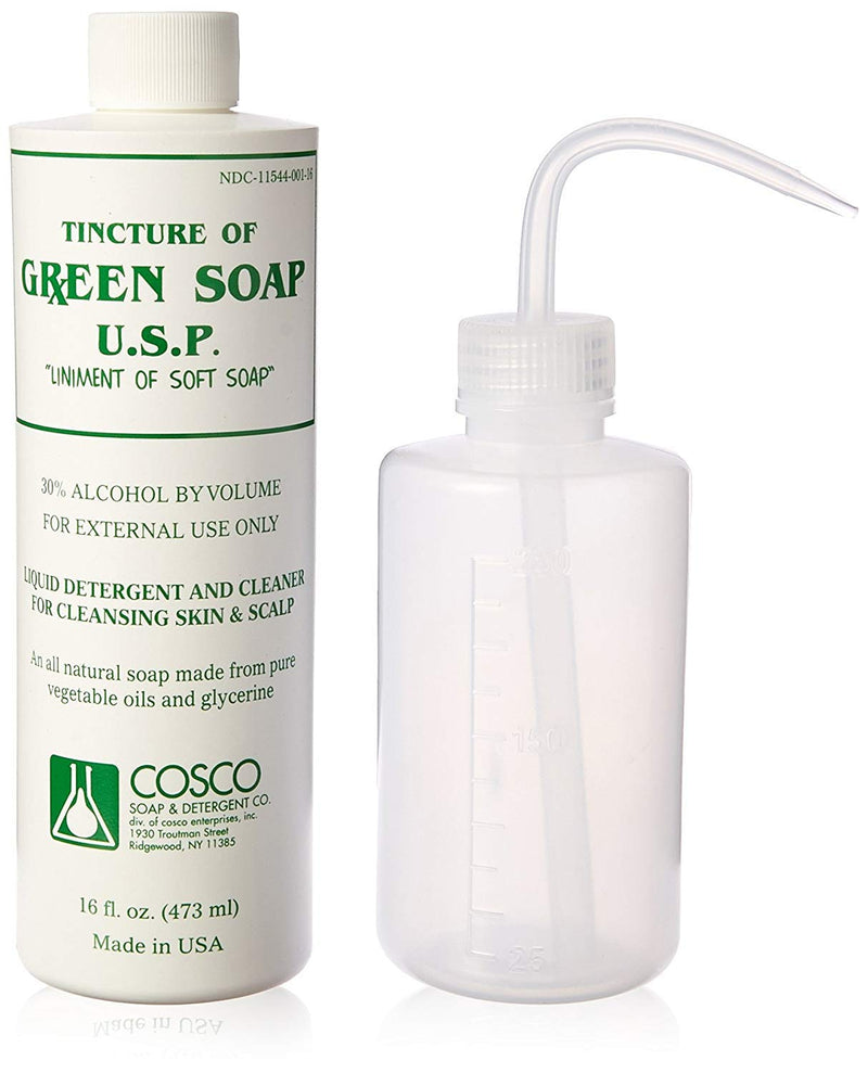 Cosco Green Soap 1 Pint + SQUEEZE BOTTLE 8oz - NewNest Australia