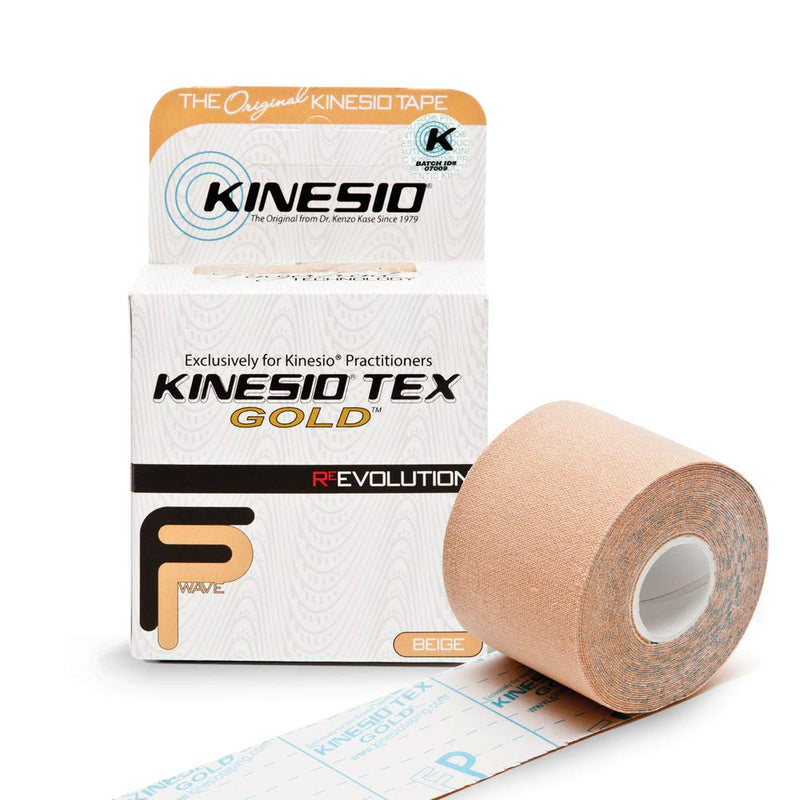 Kinesio Taping - Elastic Therapeutic Athletic Tape Tex Gold FP - Beige - 2 in. x 13 ft - NewNest Australia