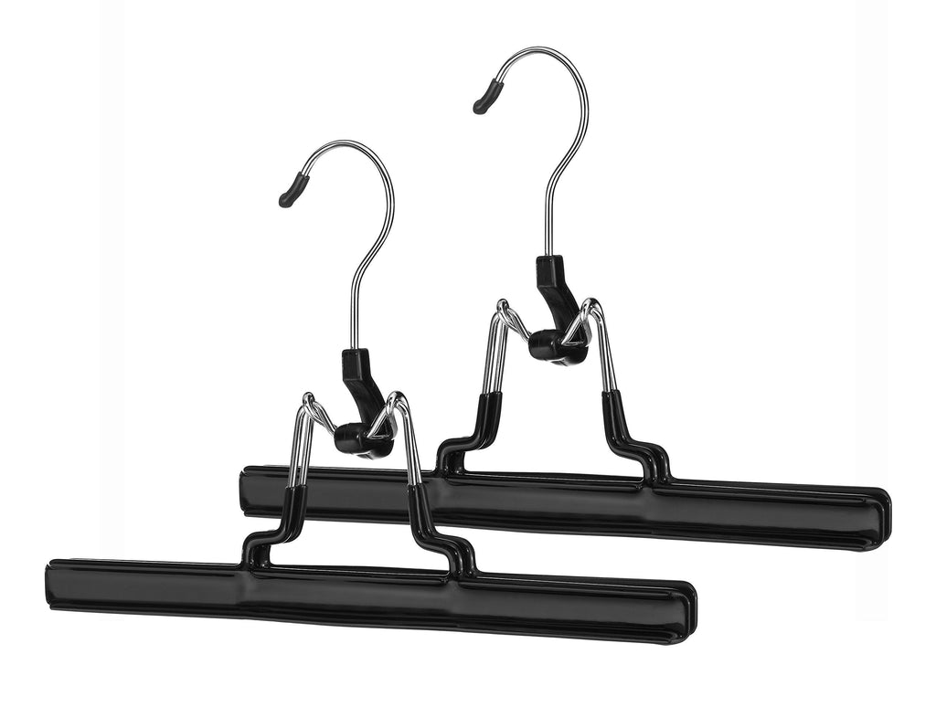 NewNest Australia - Whitmor Skirt and Slack Hanger Set of 2 Chrome / Black 