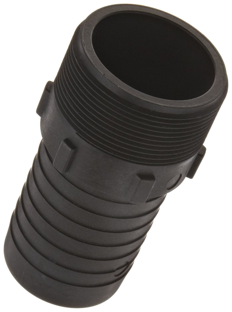 Dixon HB200 Polypropylene Schedule 80 Threaded Pipe and Welding Fitting, King Nipple, 2" NPT Male x 2-1/8 Hose ID Barbed 2" x 2-1/8" 1 - NewNest Australia