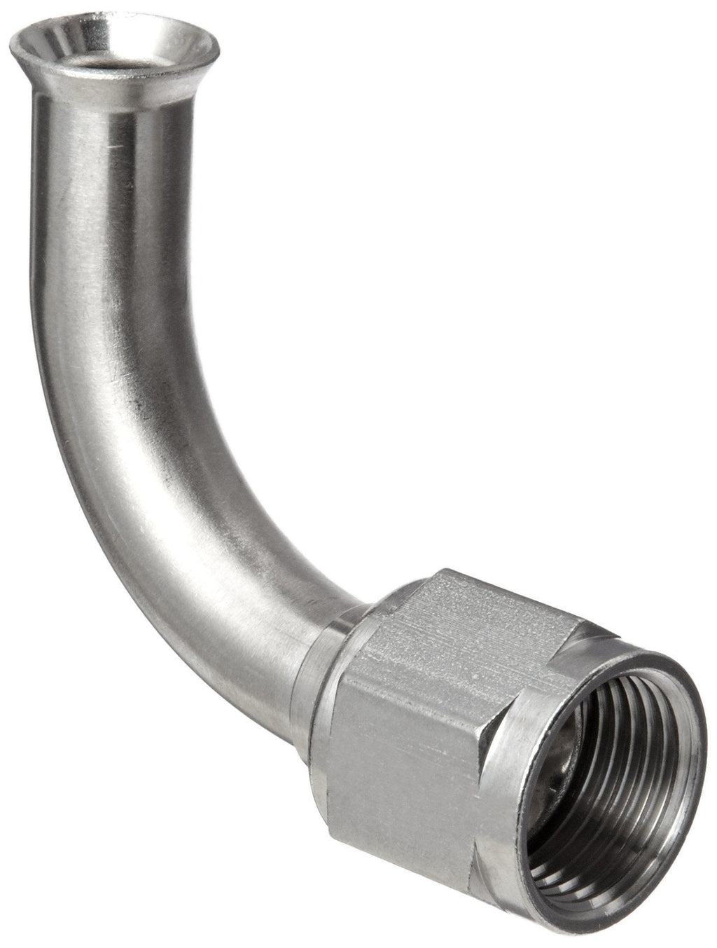 Dixon SFMF500-90 Stainless Steel 304 Female Threaded 37 Degree JIC Weld End Hose Fitting, 90 Degree Elbow with Nut and Sleeve, 1/2" Tube OD 0.5 Inch - NewNest Australia