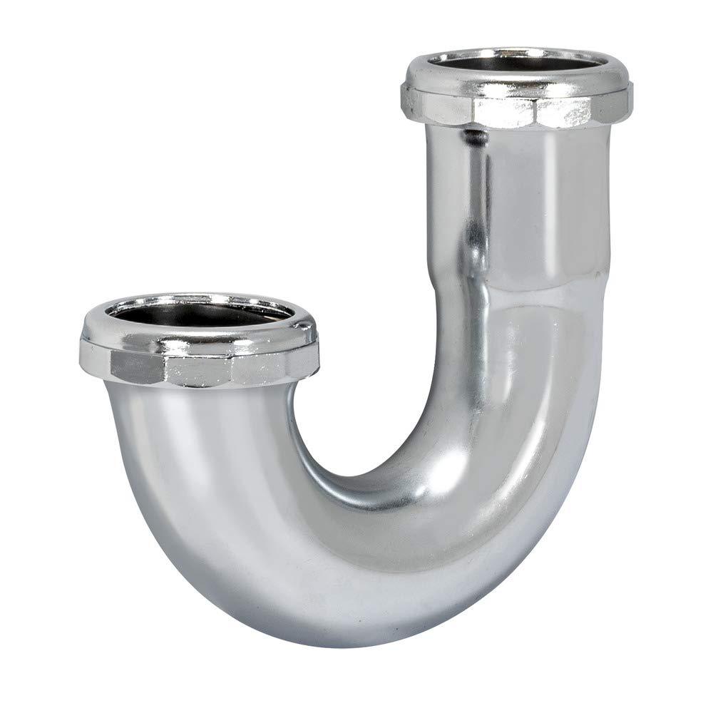 Eastman 35131 Heavy-Duty J-Bend with Slip-Joint Connection, 1-1/2 inch, Chrome - NewNest Australia