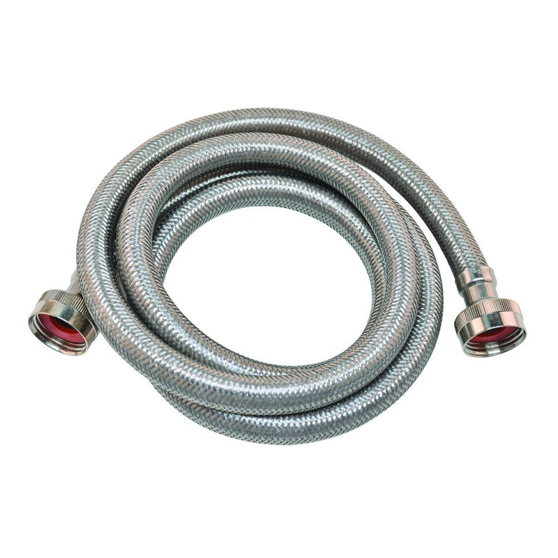 Eastman 41026 Braided Stainless Steel Washing Machine Connector, 4 Ft Length - NewNest Australia