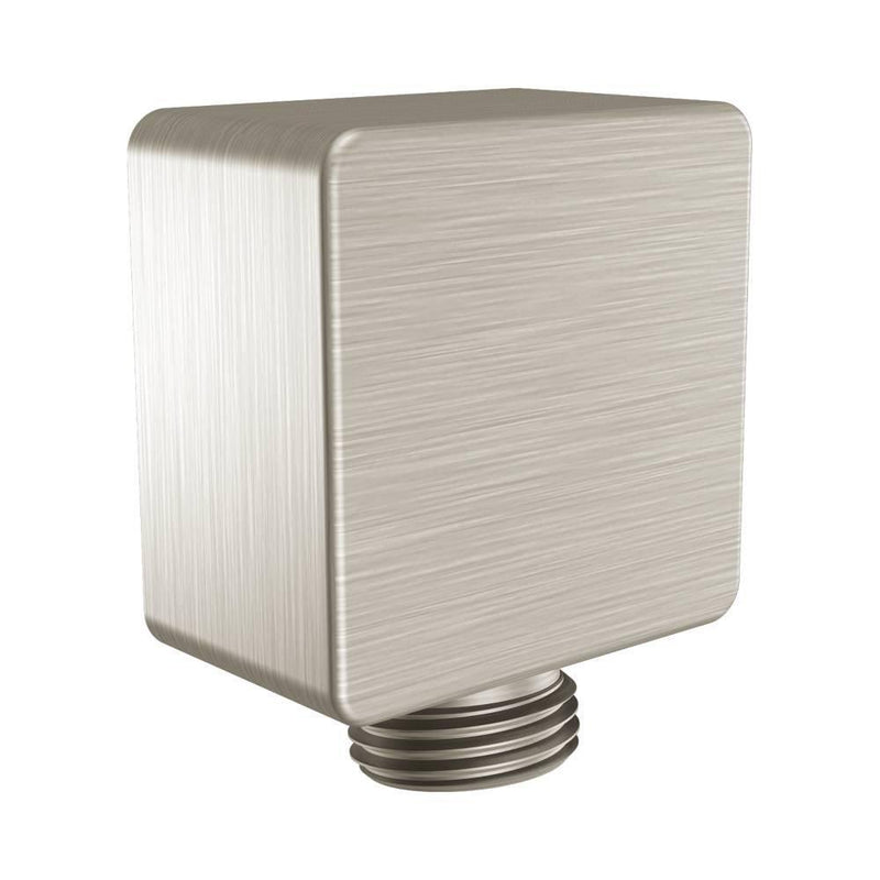 Moen A721BN Square Drop Ell Handheld Shower Wall Connector, Brushed Nickel - NewNest Australia