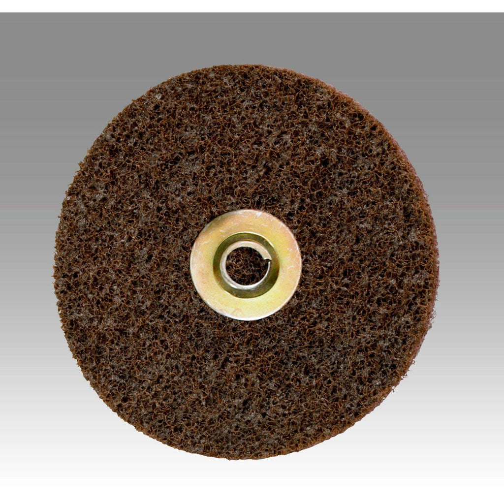 Scotch-Brite Surface Conditioning Disc for Sanding – Metal Surface Prep – Hook and Loop – Aluminum Oxide – Very Fine Grit – 5” diam. – Pack of 10 - NewNest Australia