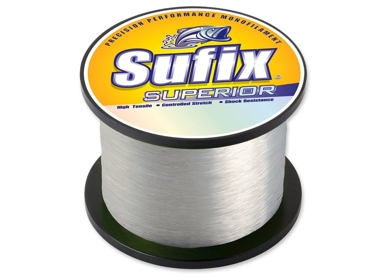 Sufix Superior 1/4-Pound Spool Size Fishing Line (Clear, 6-Pound) - NewNest Australia
