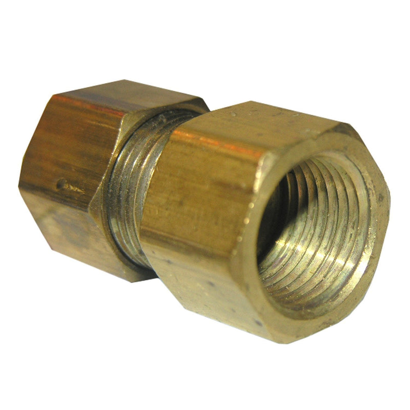 LASCO 17-6649 1/2-Inch Compression by 3/8-Inch Female Pipe Thread Brass Adapter - NewNest Australia