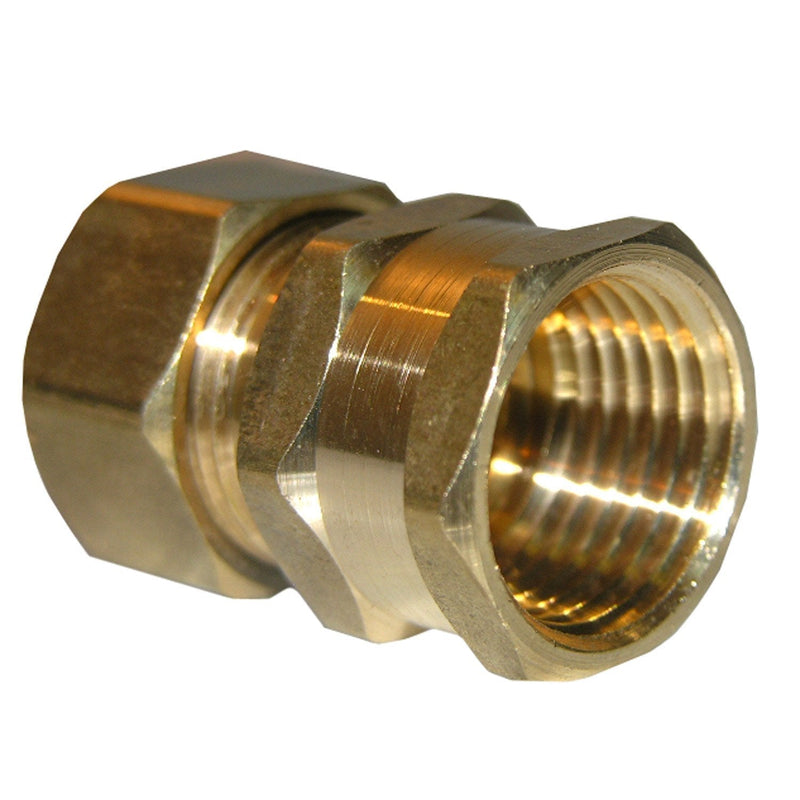 LASCO 17-6657 5/8-Inch Compression by 1/2-Inch Female Pipe Thread Brass Adapter - NewNest Australia