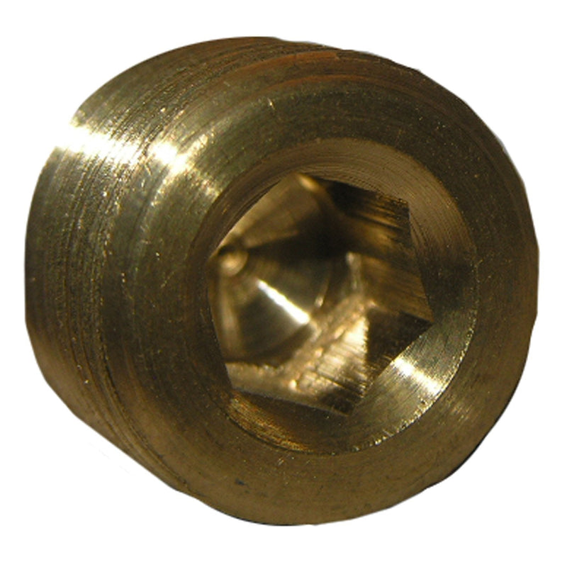 LASCO 17-9197 1/2-Inch Pipe Thread Brass Countersunk Plug - NewNest Australia