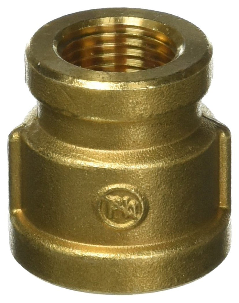 LASCO 17-9287 3/4-Inch Female Pipe Thread by 1/2-Inch Female Pipe Thread Brass Bell Reducer - NewNest Australia
