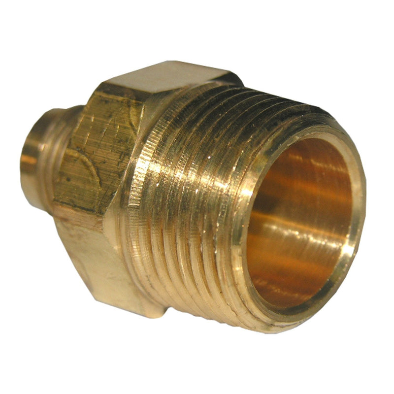 LASCO 17-4835 3/8-Inch Flare by 3/4-Inch Male Pipe Thread Brass Adapter - NewNest Australia