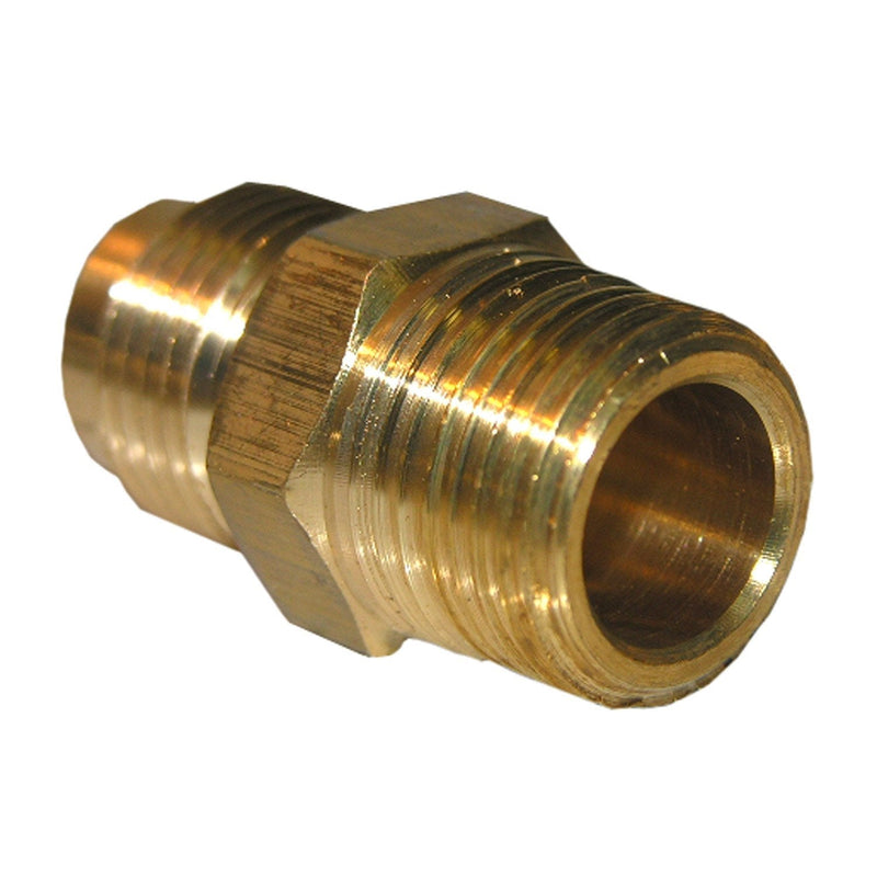 LASCO 17-4831 3/8-Inch Flare by 3/8-Inch Male Pipe Thread Brass Adapter - NewNest Australia