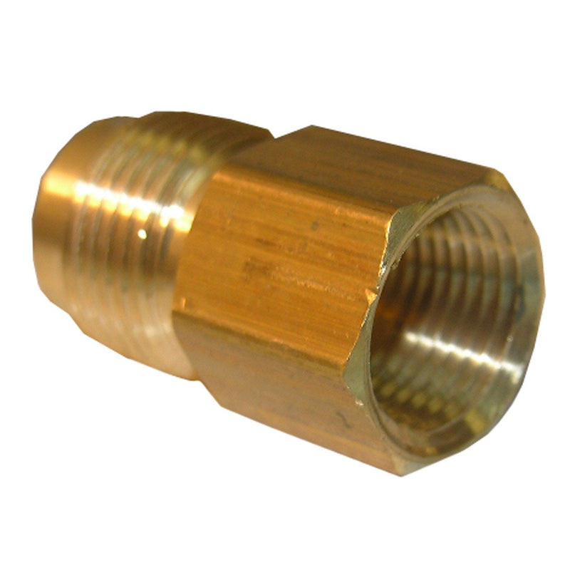 LASCO 17-4653 5/8-Inch Flare by 3/8-Inch Female Pipe Thread Brass Adapter - NewNest Australia