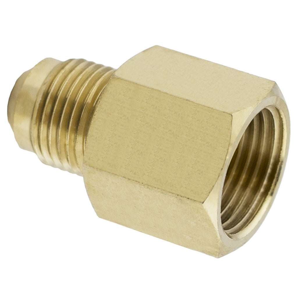 LASCO 17-5847 1/2-Inch Female Flare by 3/8-Inch Male Flare Brass Adapter 1 Pack - NewNest Australia