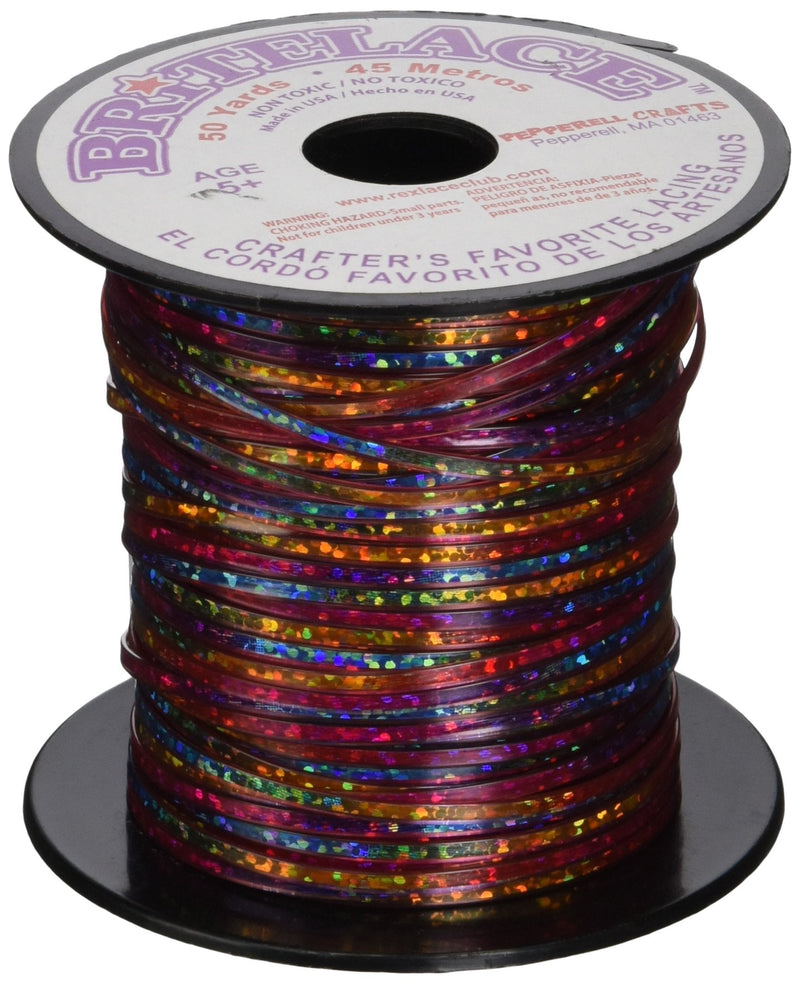 Pepperell RBS5011 Tie Dye Rexlace Plastic Lacing, 0.938" by 33 yd, Red - NewNest Australia
