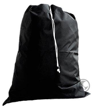 NewNest Australia - Extra Large Laundry Bag with Drawstring, Color: Black, Size: 30x45 