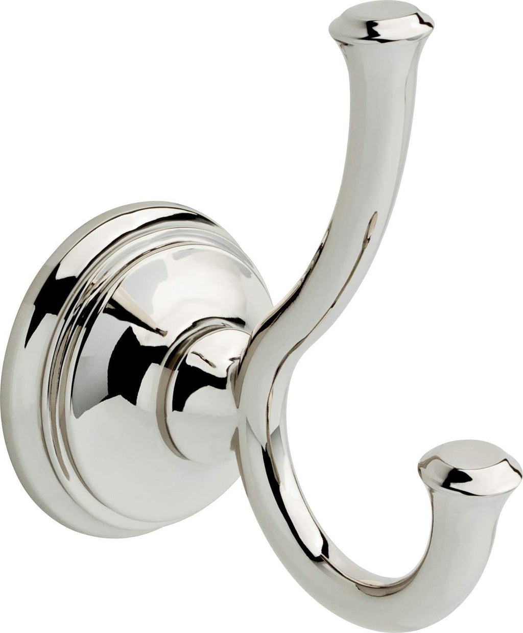 DELTA Cassidy Towel Hook, Robe Hook Polished Nickel Towel Holder for Bathroom, Bathroom Accessories, 79735-PN - NewNest Australia