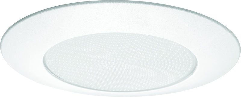 Juno V3040N PW VuLITE Stippled Opal Lens Shower with Reflector, 6 Inch, Plastic White - NewNest Australia