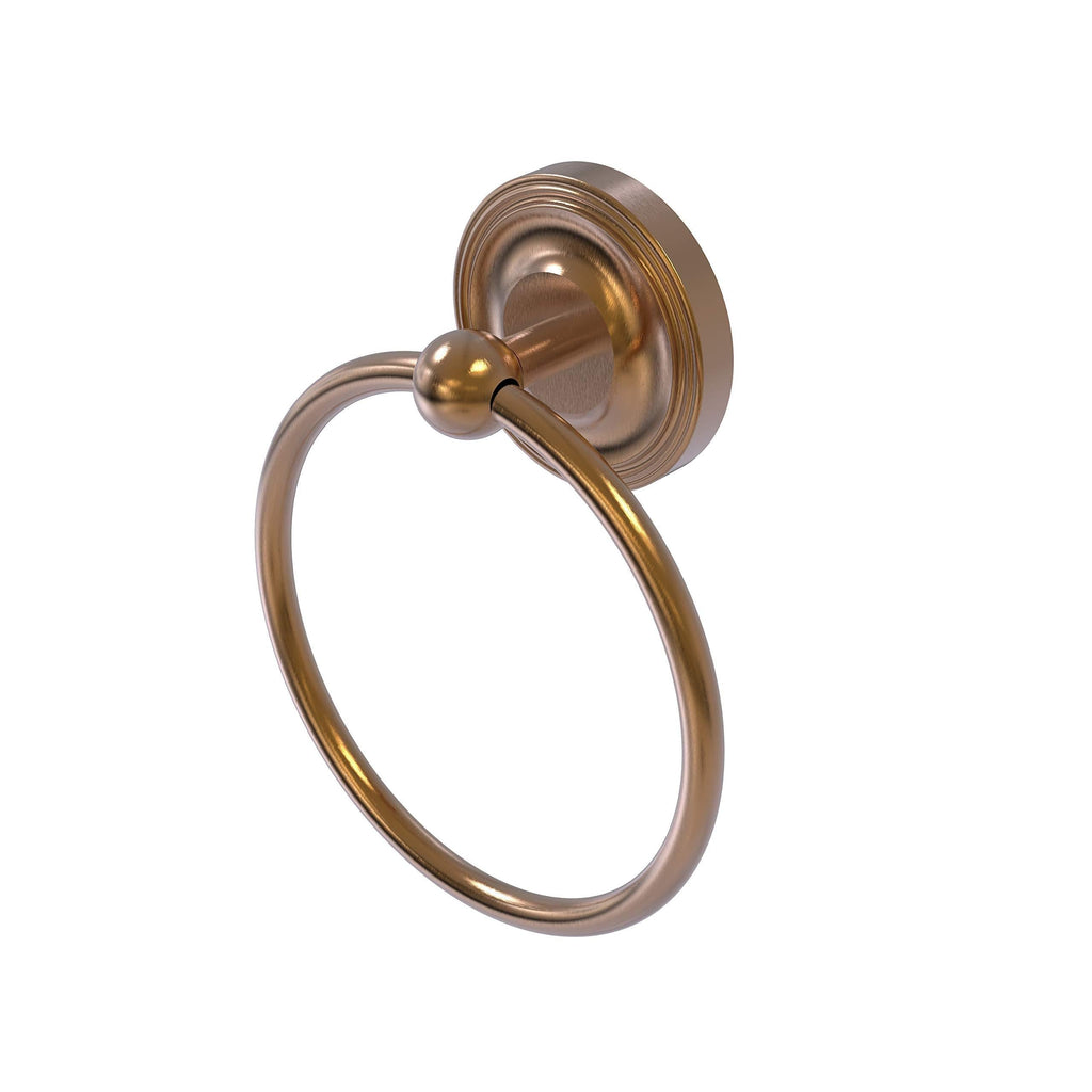 Allied Brass R-16 Regal Collection Towel Ring, Brushed Bronze - NewNest Australia