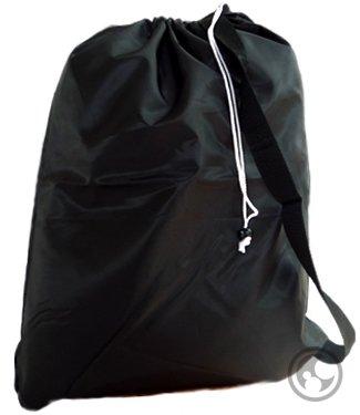 NewNest Australia - Small Laundry Bag, Drawstring, Carry Strap, Lock Closure, Color: Black, Size: 22x28, Pick from 16 Colors 