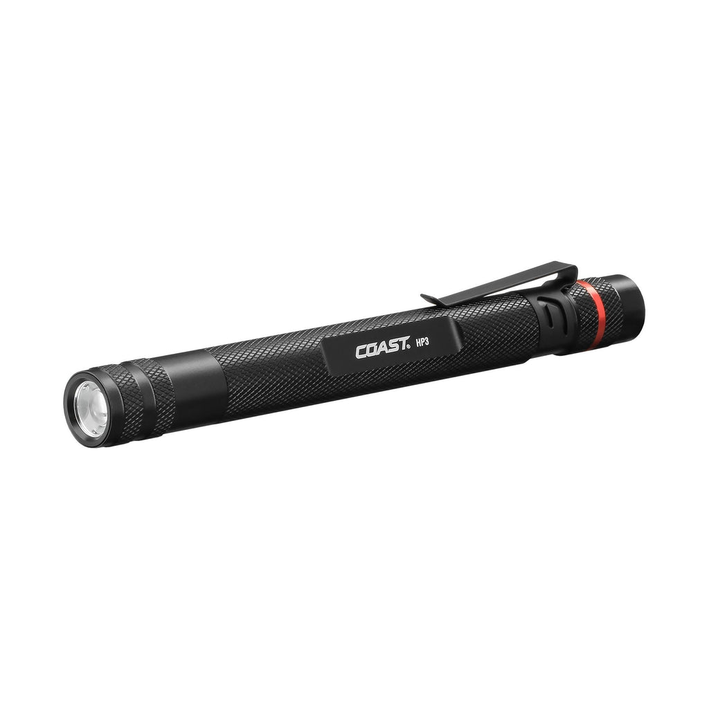 Coast HP3 105 Lumen LED Penlight with Twist Focus, Black - NewNest Australia