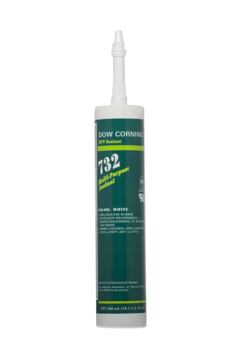 Dow Corning 732 Multi-Purpose Silicone Sealant - White, 10.1 Ounce - NewNest Australia