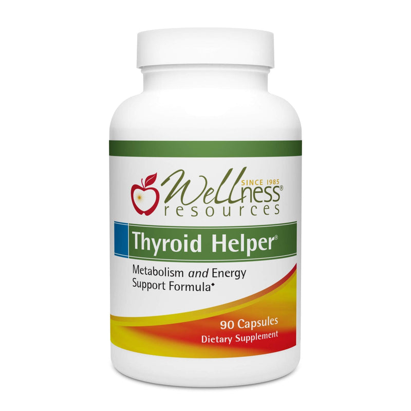 Thyroid Helper - Natural Supplement for Metabolism & Energy (90 Capsules) 90 Count (Pack of 1) - NewNest Australia