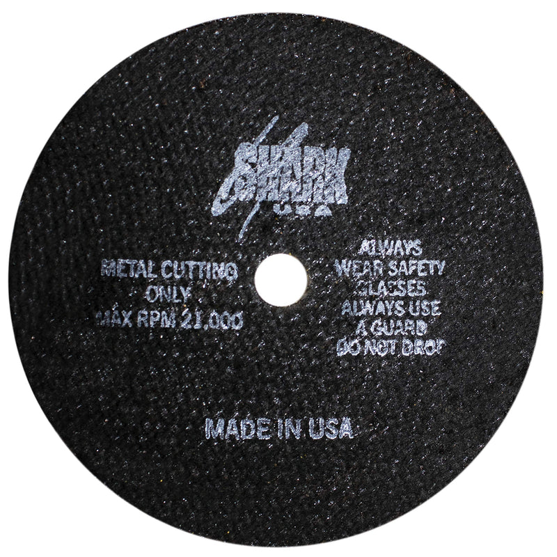 Shark Industries PN-12712 Die Grinder Cut Off Wheels -10 Pack, 4-Inch x 1/16” x 3/8” Shark Type-1 Double-Reinforced Thin Wheels, 54 Grit, Maximum RPM 21,000 (10 Cutting Discs) - NewNest Australia