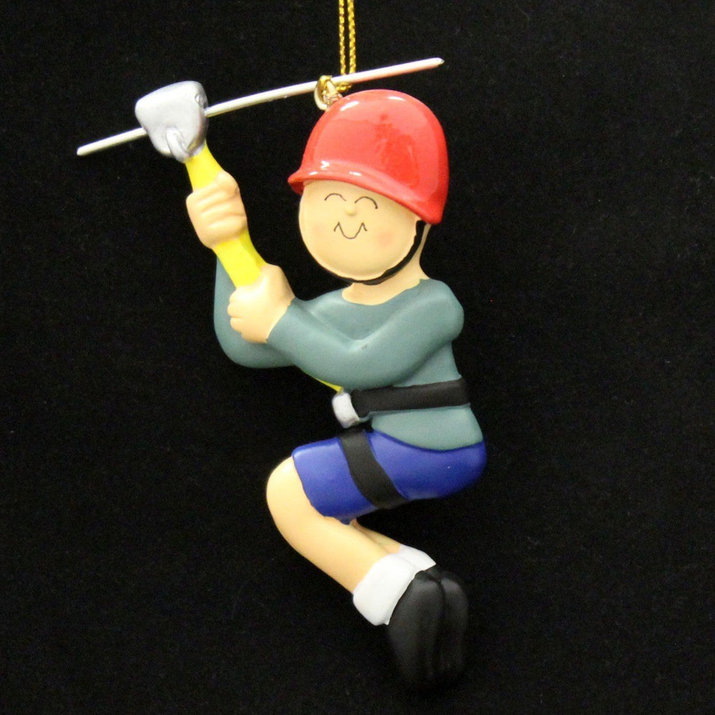 NewNest Australia - Ornament Central Zipline Ornament - Male 