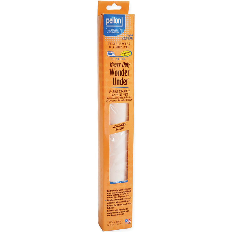 Pellon Wonder Under Fusible Web Heavy Duty, 15 by 3-Yard - 725PLKG , White - NewNest Australia