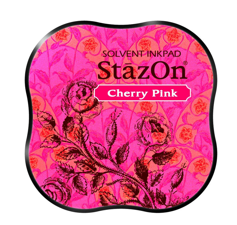 Tsukineko StazOn Midi Pad, Cherry Pink - NewNest Australia