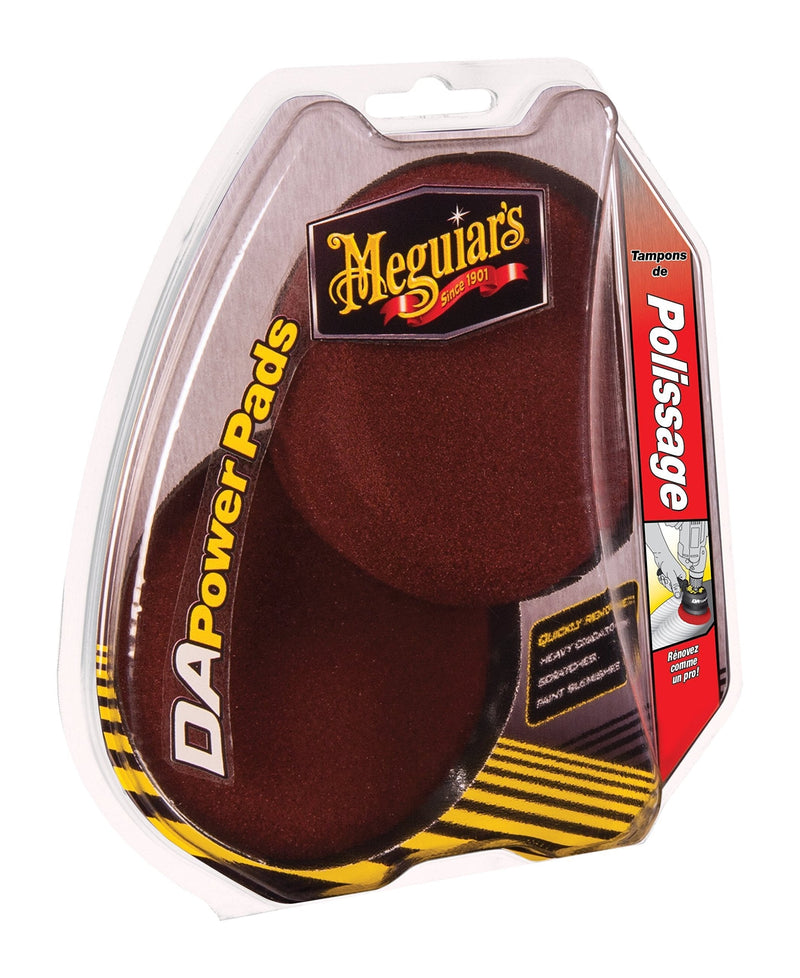 MEGUIAR'S G3507 DA Compound Power Pads, 2 Pack Red Pads - NewNest Australia