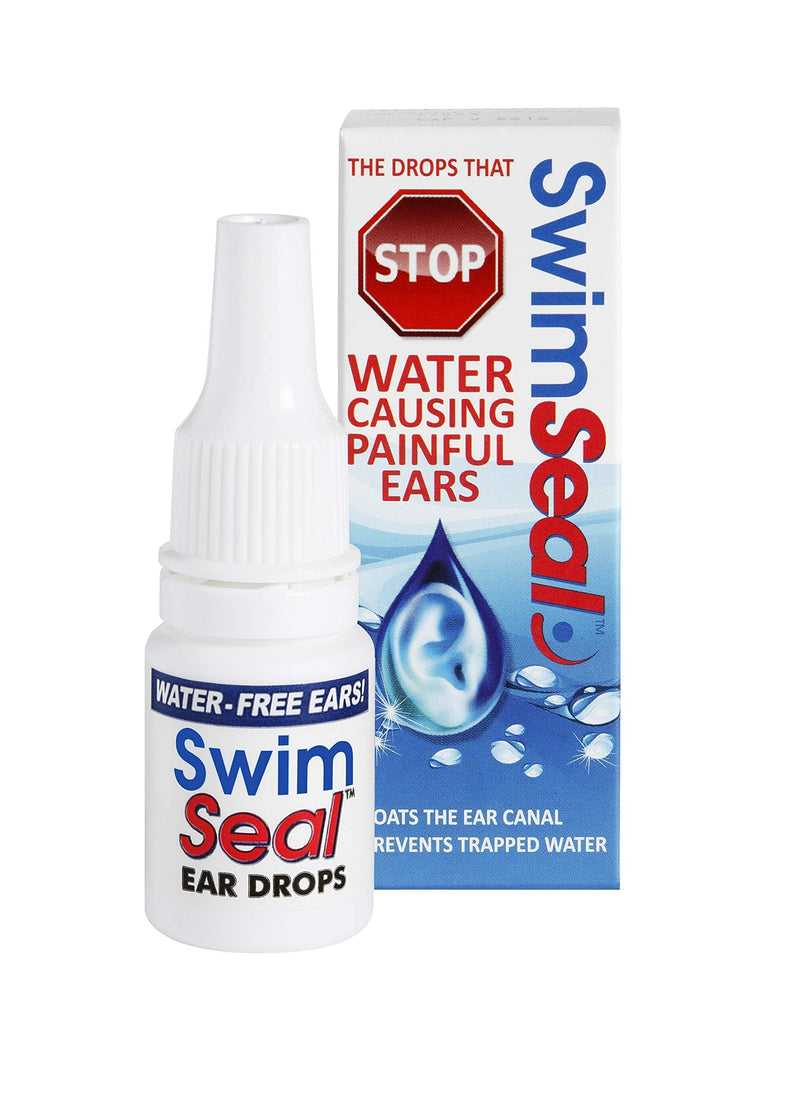 SwimSeal Protective & Ear Drying Drops for Daily Use Rather Than Earplugs or Alcohol-Based Drops. Ideal for Swimming, Scuba, Diving, Surfing & Triathlons for All Ages 1 Count (Pack of 1) - NewNest Australia